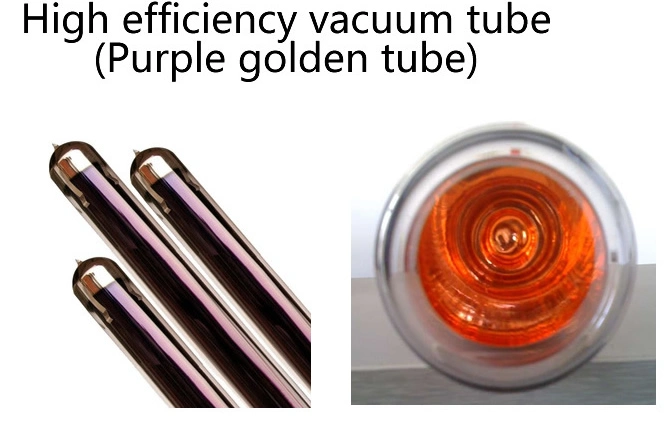 Split Vacuum Tube Solar Collector Horizontal Mounted
