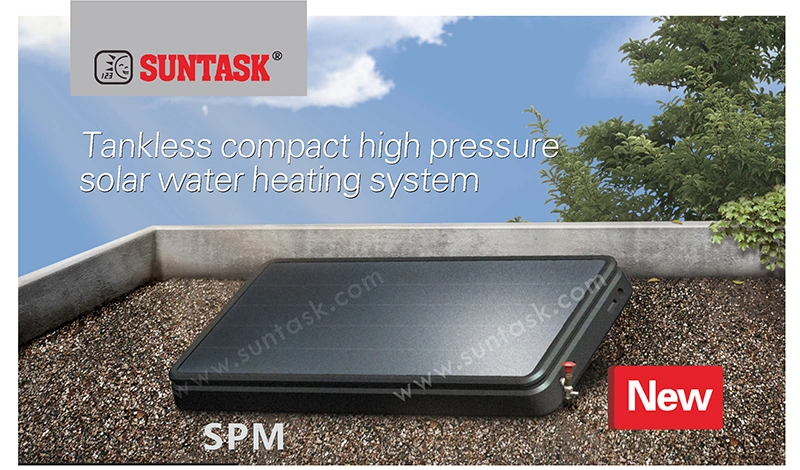 Suntask New 150L Tankness High Pressure Complete Solar Hot Water Heater