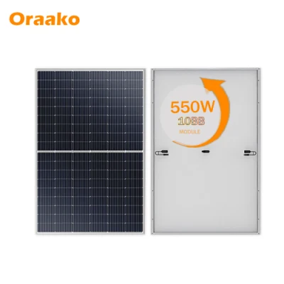 Oraako 320 ワット 400 ワットカスタム単結晶太陽光発電ソーラーモジュール Pvt ハイブリッドソーラーシステムパネル屋根