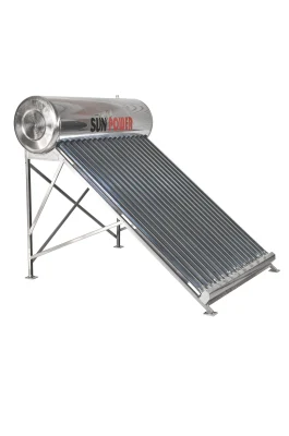 バッテリー予熱機能付き太陽熱温水器